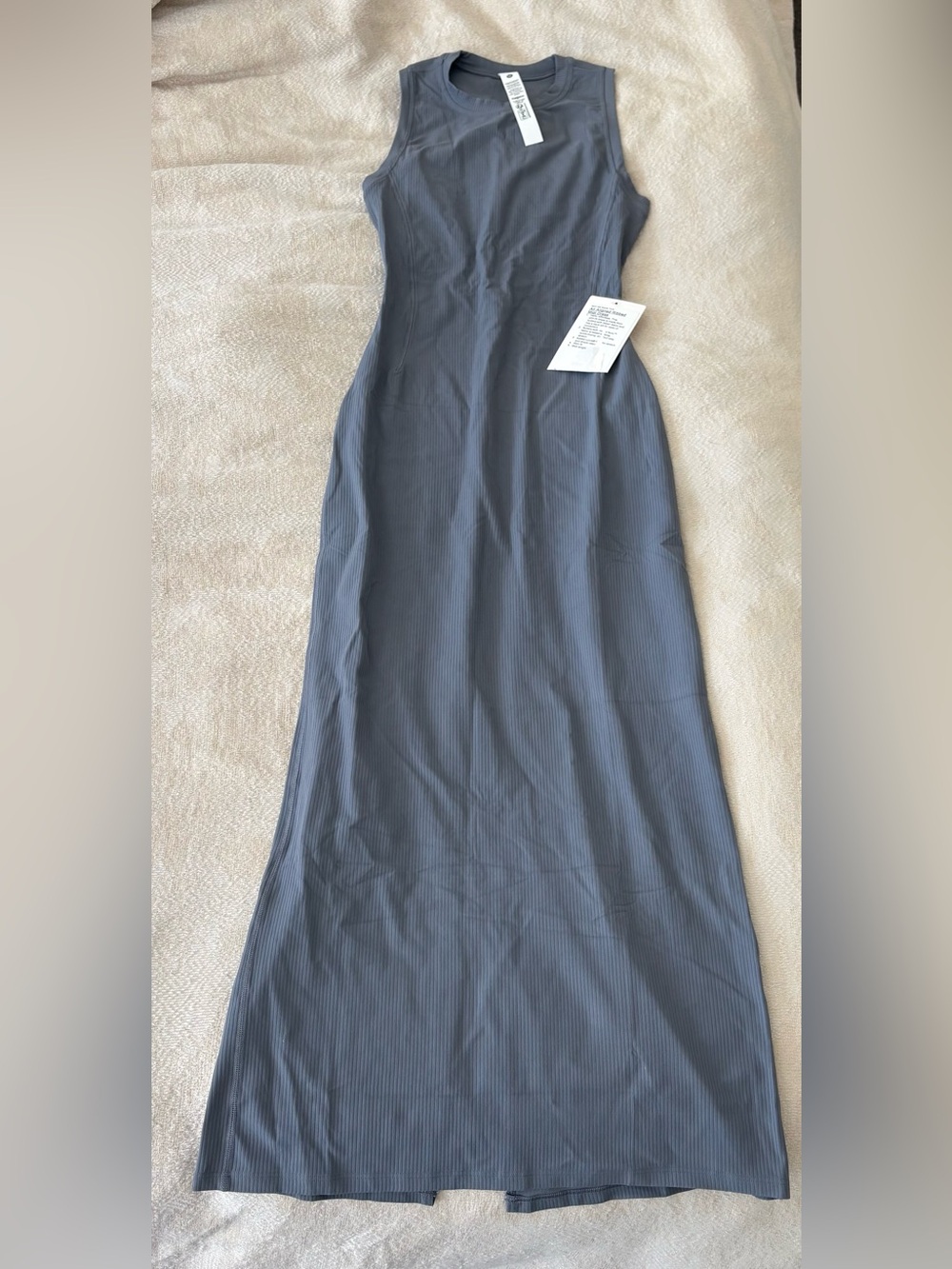 Lululemon All Aligned Ribbed Midi Dress